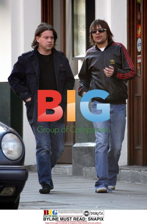 Primal Scream Band Members Stroll