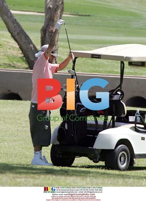 Kevin Federline Golfs While Pregnant Britney Spears Waits