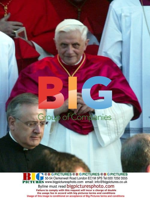 Pope Benedetto XVI Visits Basilic