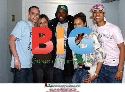 Pop-band 'VS' backstage at Destiny and Elite club