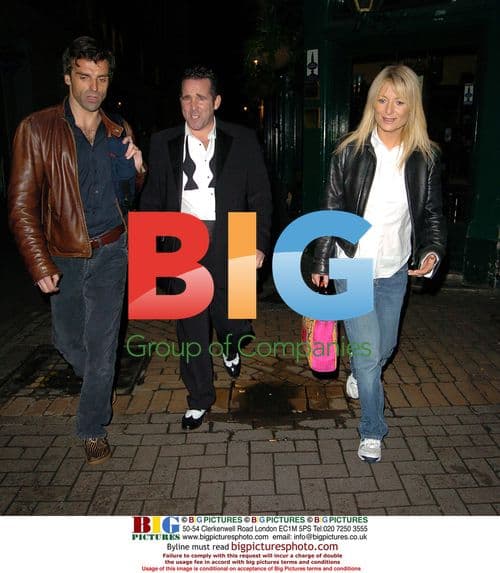 Gabby Roslin and Johnny Wrather at Twisted Ribbon Party