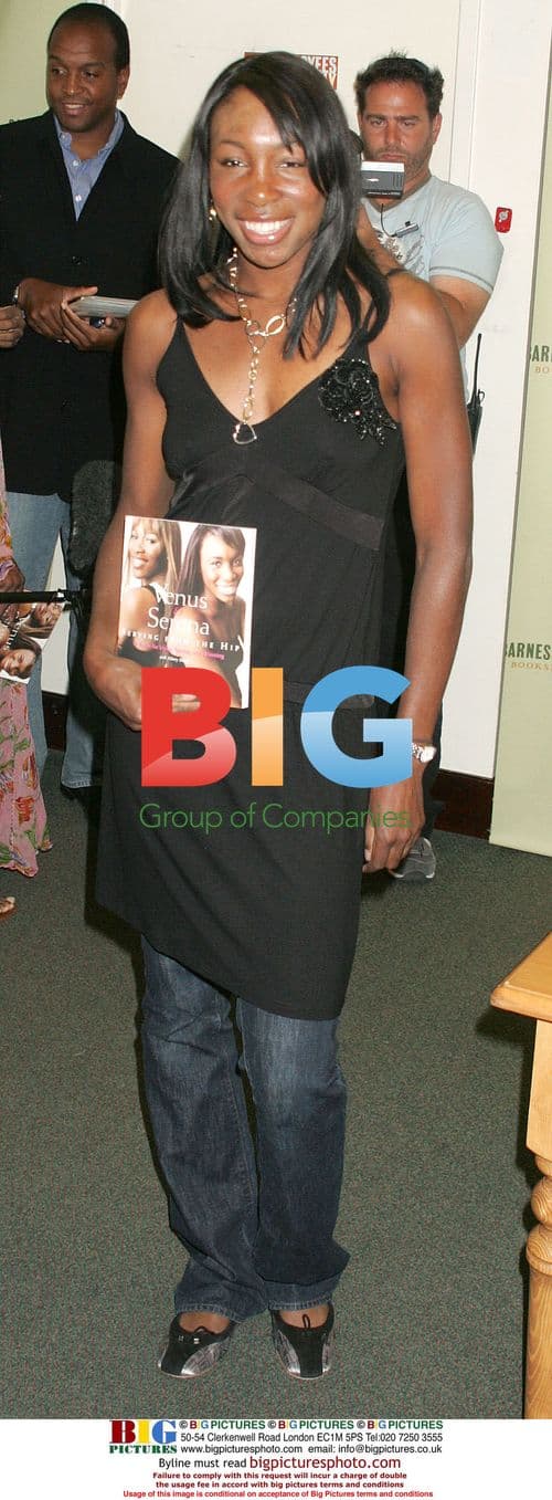 Venus Williams Promotes New Book
