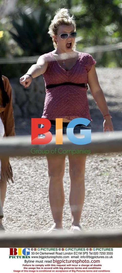 Britney Spears at Daughter's Birthday Party