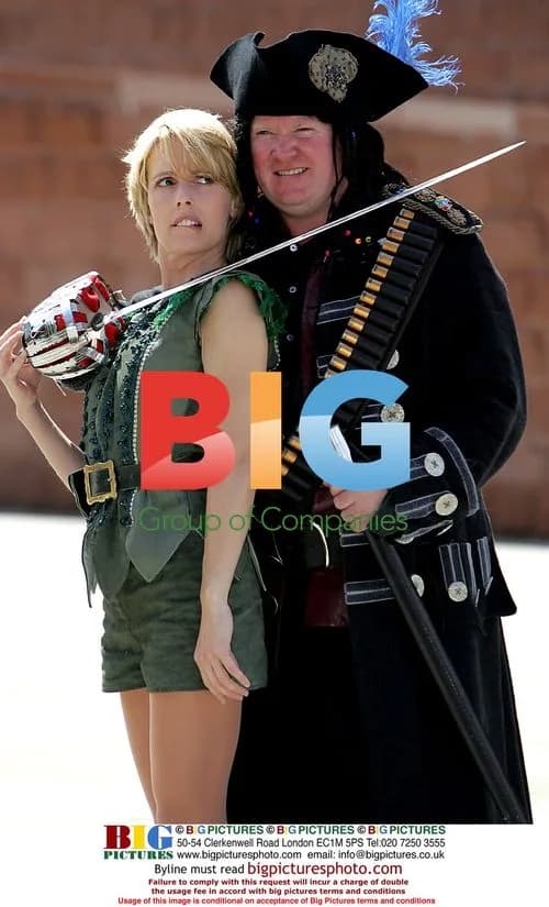 Steve McFadden and Sophie Lawrence in Panto