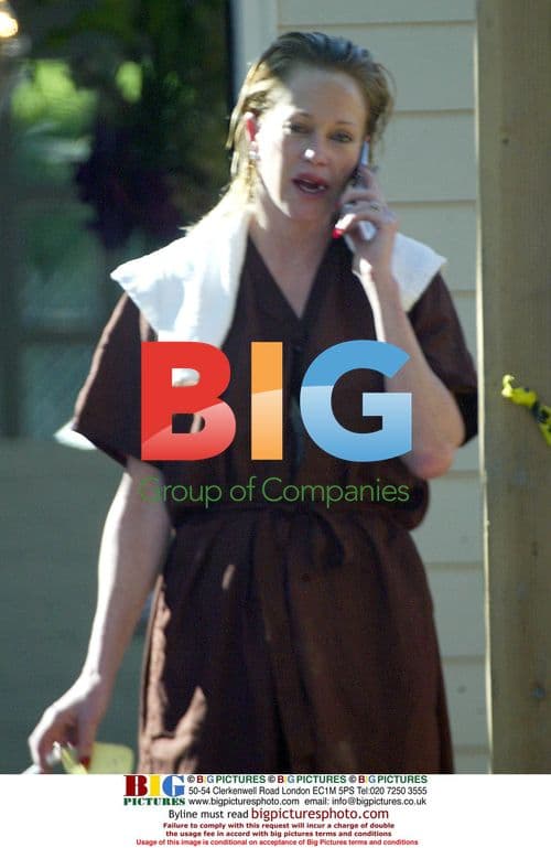 Melanie Griffith Steps Out of Salon