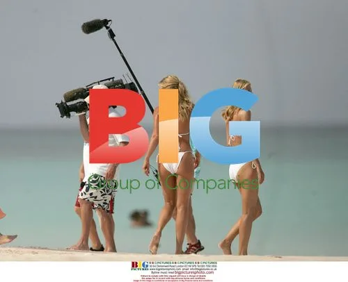 Rachel Hunter at Sports Illustrated Shoot