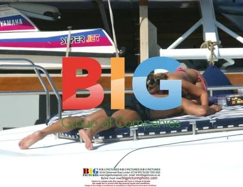 Charlotte Church and Gavin Henson on Boat