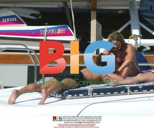 Charlotte Church and Gavin Henson on Boat