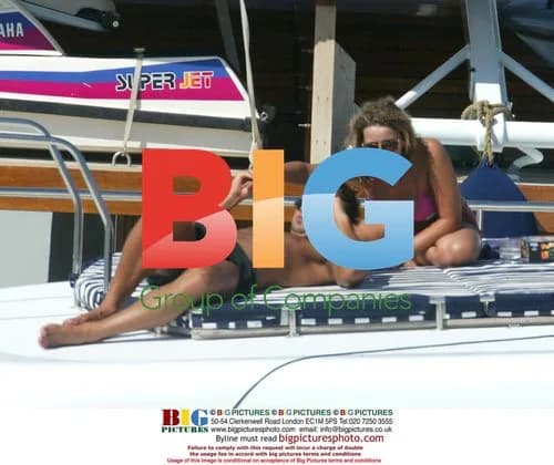 Charlotte Church and Gavin Henson Boat Trip