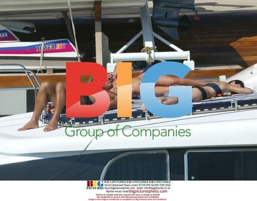 Charlotte Church and Gavin Henson Boat Trip