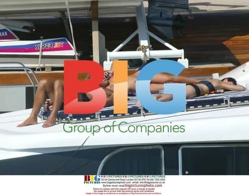 Charlotte Church and Gavin Henson Boat Trip