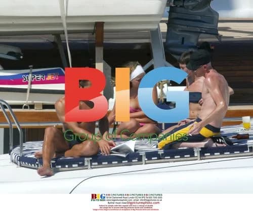 Charlotte Church and Gavin Henson Boat Trip