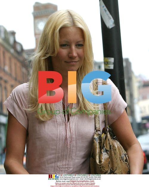 Denise Van Outen Out Shopping