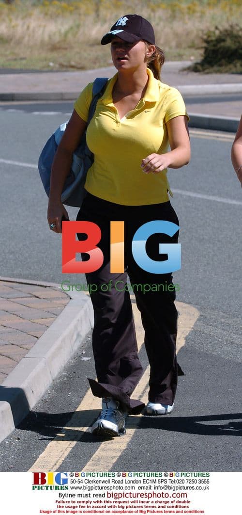 Kerry Katona visits gym twice in a day