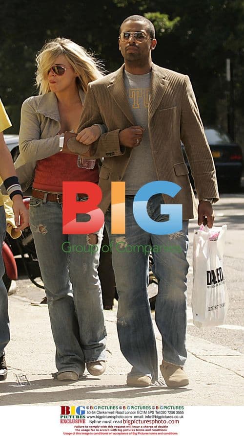 Billie Piper and Amadu Sowe Shopping with Friends