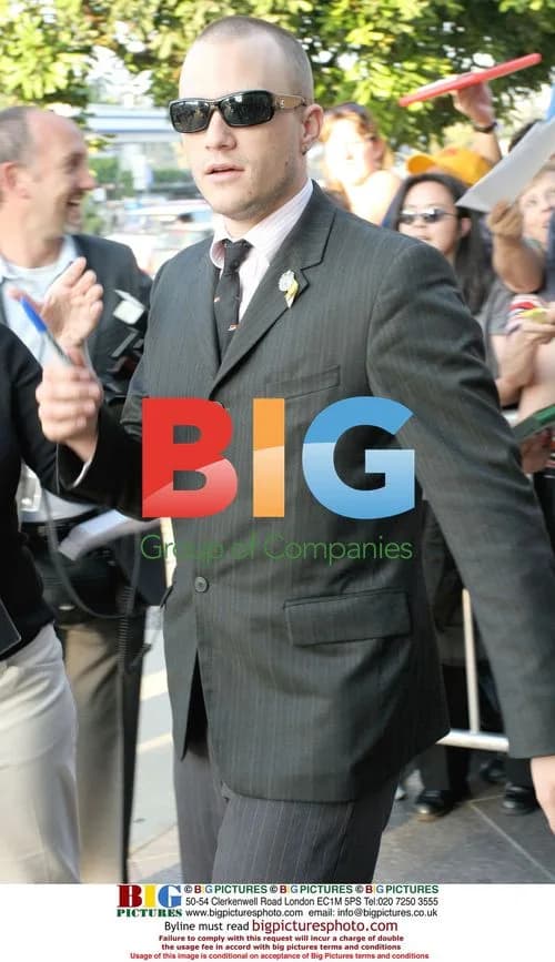 Heath Ledger at "The Brothers Grimm" Premiere
