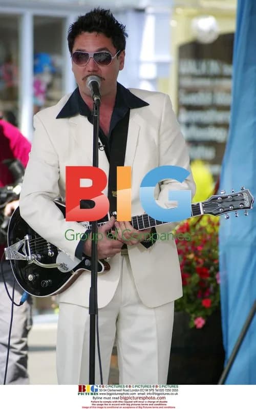 Singer Huey Performing at 'This Morning'