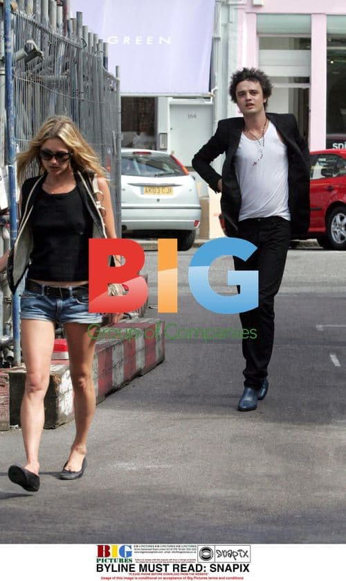 Kate Moss and Pete Doherty Lunch