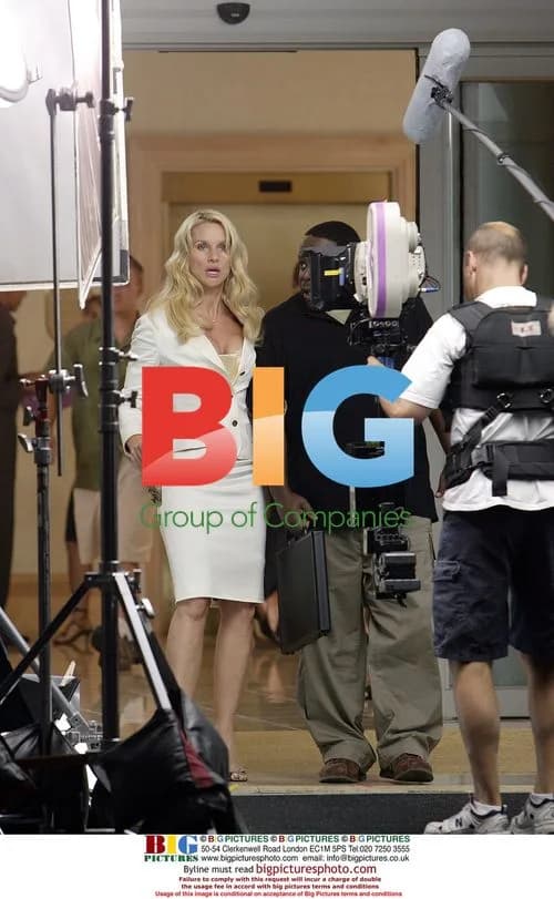 Nicollette Sheridan on set of 'The Cleaner'