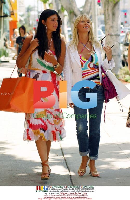 Gastineau Girls' Day Out in Beverly Hills