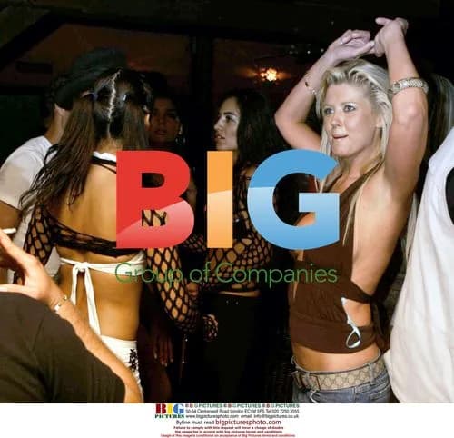 Tara Reid at Hvar Club in Croatia