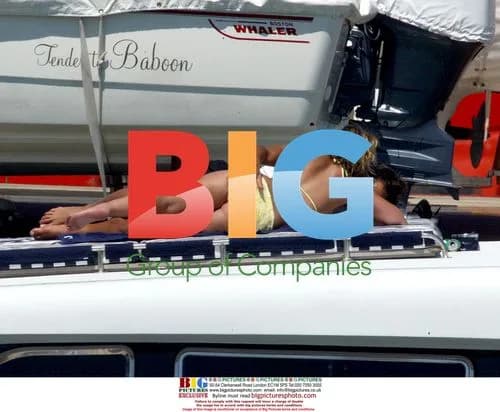 Charlotte Church and Gavin Henson on Boat