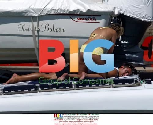 Charlotte Church and Gavin Henson on Boat