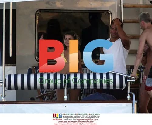 Charlotte Church and Gavin Henson on Boat