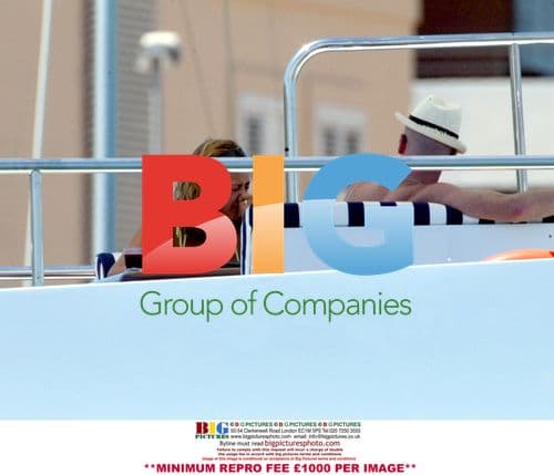 Charlotte Church and Gavin Henson on Boat