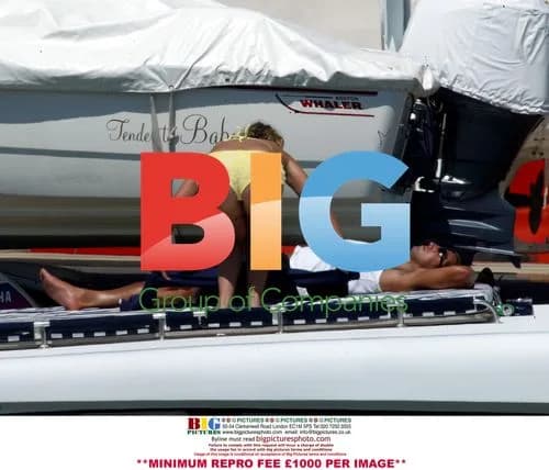 Charlotte Church and Gavin Henson on Boat