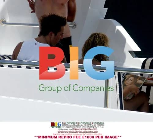 Charlotte Church and Gavin Henson Boat Outing