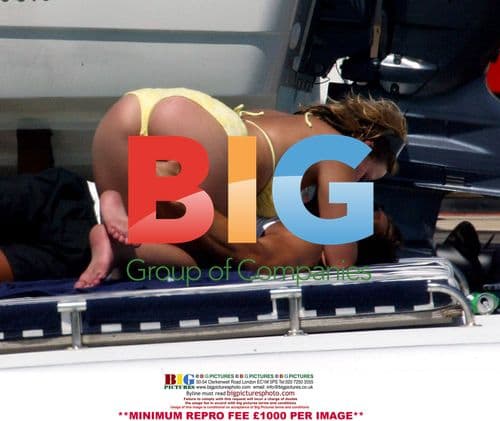 Charlotte Church and Gavin Henson on Boat