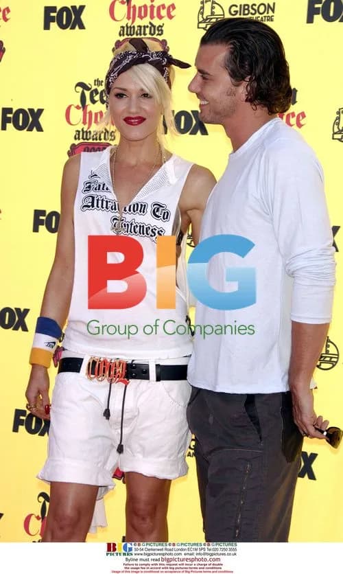Gwen Stefani & Gavin Rossdale at 2005 Teen Choice Awards