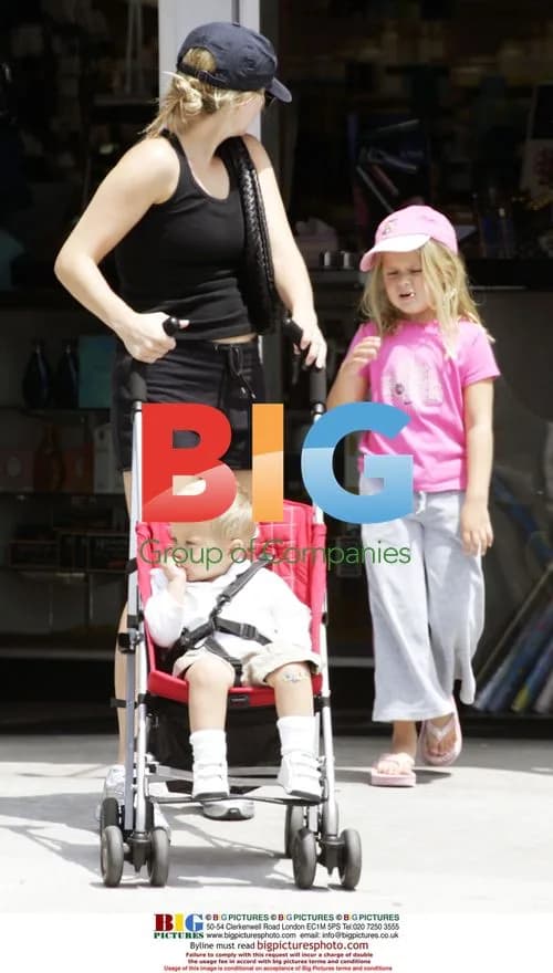 Reese Witherspoon with Kids in Brentwood