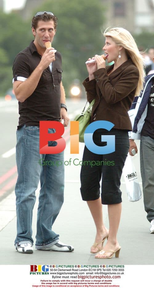 BB6 Roberrto and BB5 Vanessa out in London