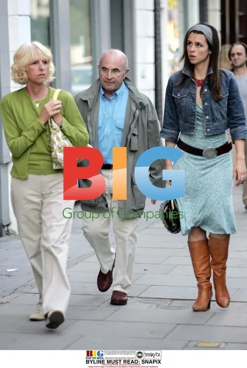 Bob Hoskins with Family in London