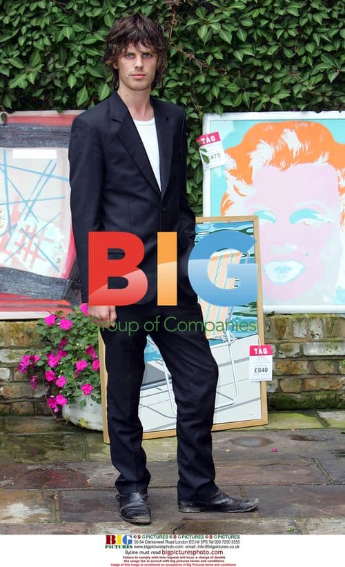 Sadie Frost's Ex-Boyfriend Jackson Scott at Art Sale