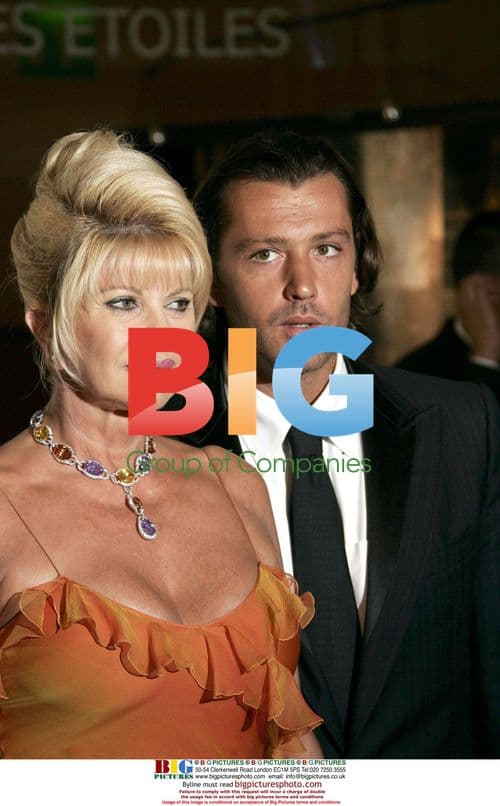 Princess Stephanie and Anastacia at Croix Rouge