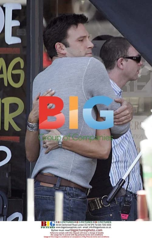 Ben Affleck Shooting TV Commercial