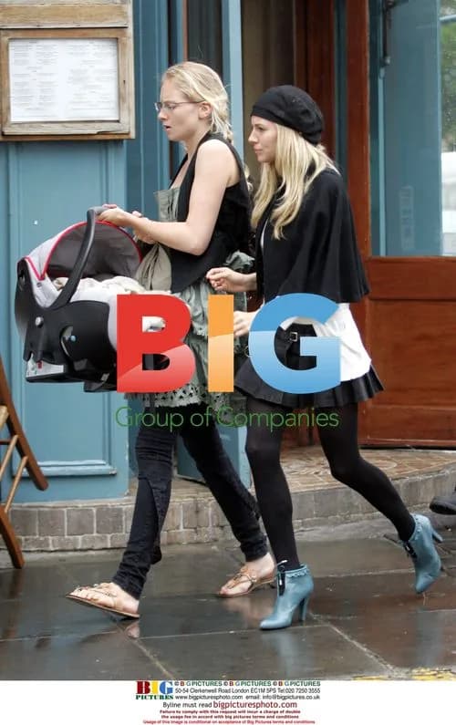 Sienna Miller Meets Friend for Lunch
