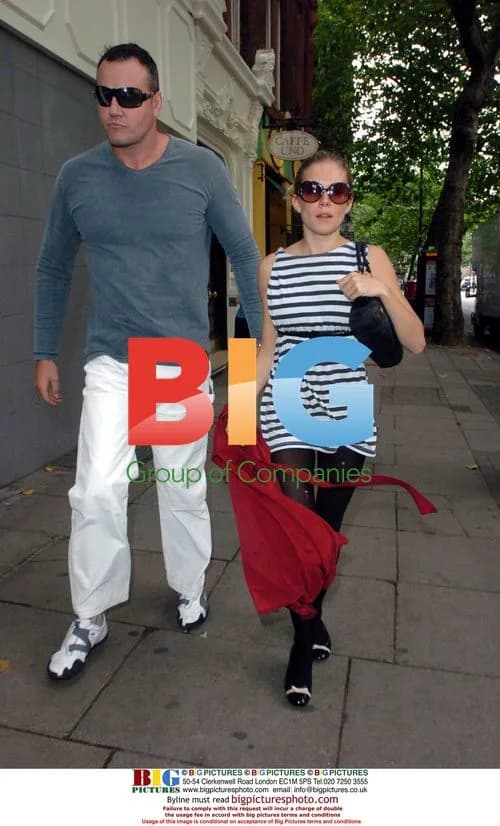 Sienna Miller Arrives at London Theater