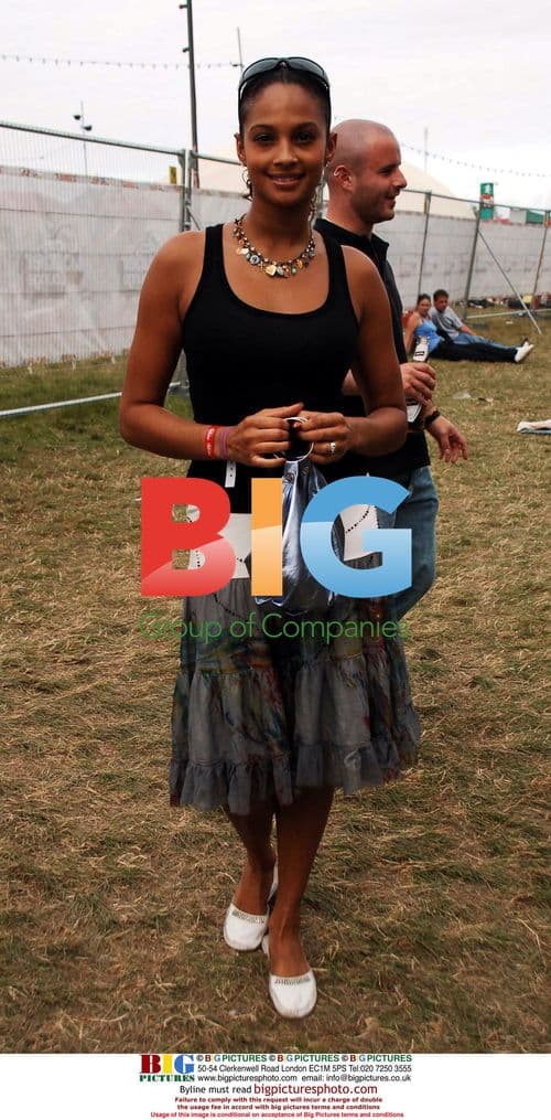 Alesha of Mis-Teeq at V Festival