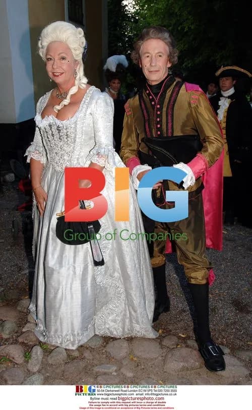 Princess Christina and husband arrive to son's birthday