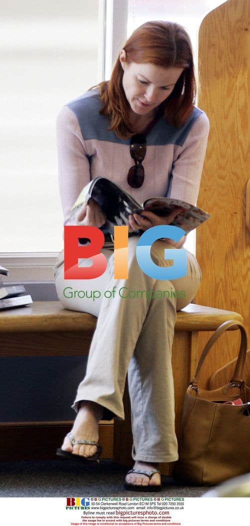 Marcia Cross Shopping in Santa Monica