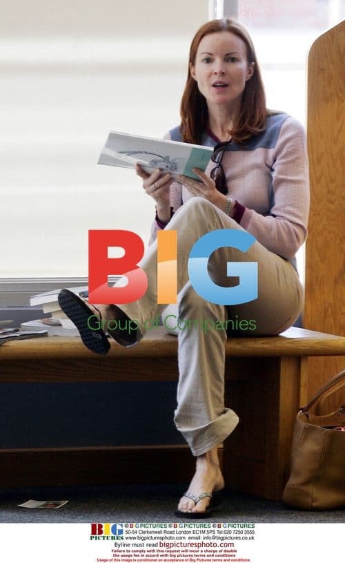 Marcia Cross Shopping in Santa Monica