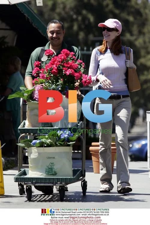Marcia Cross Shopping in Santa Monica