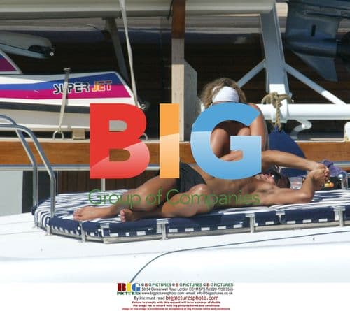 Charlotte Church and Gavin Henson on Med Boat