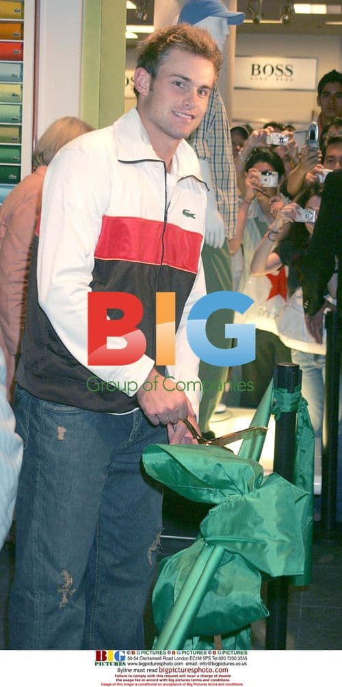 Andy Roddick at Lacoste Event