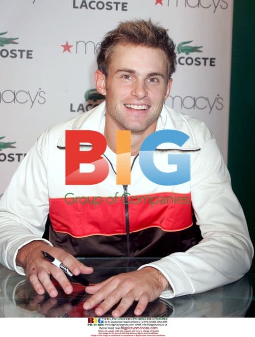 Andy Roddick at Lacoste Store Launch