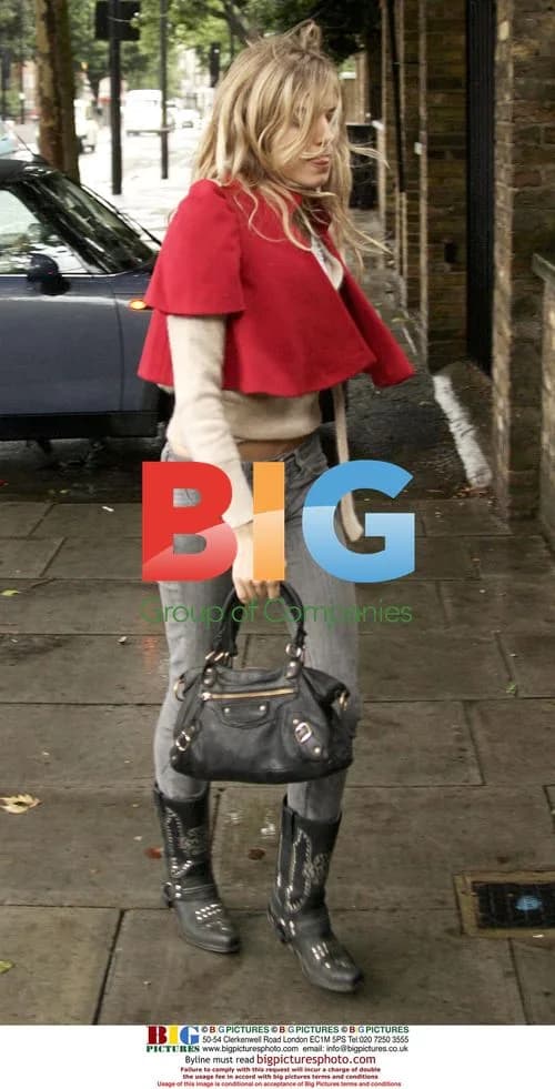 Sienna Miller Leaving Restaurant in London